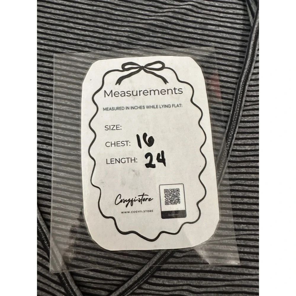 Lululemon  Sunset Salutation Long Sleeve Top Gray Stripe Faux Wrap V Neck